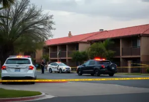Apartment complex in Mesa, Arizona linked to a murder case