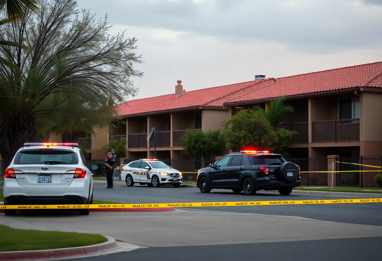 Apartment complex in Mesa, Arizona linked to a murder case