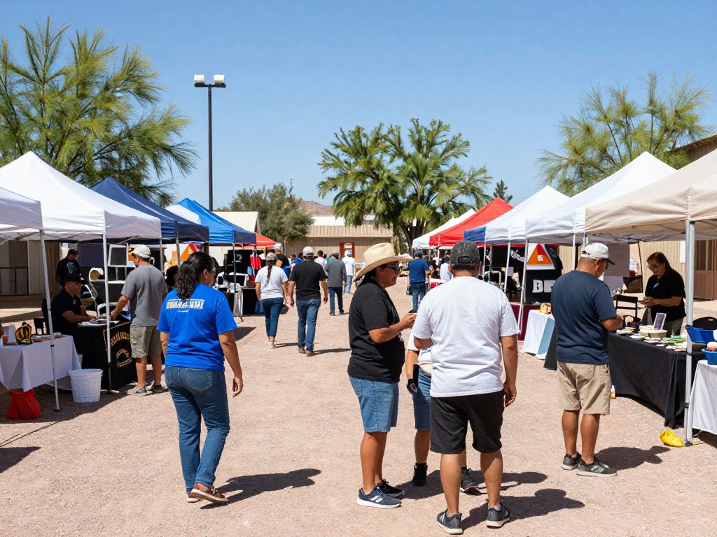 Local community event in Northern Arizona