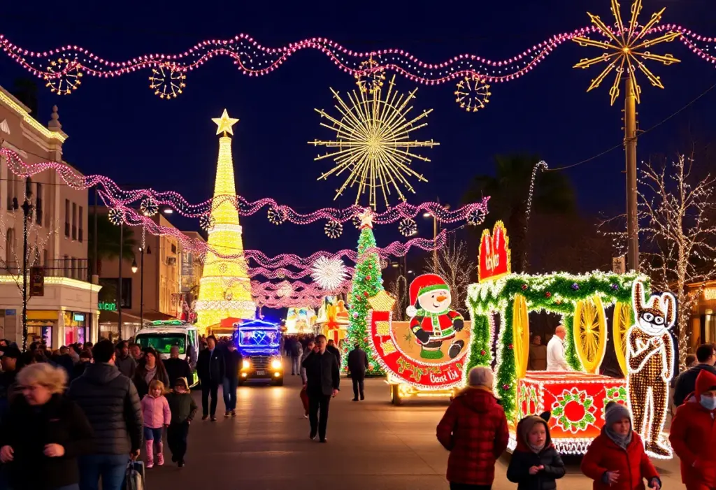 Vibrant Christmas events in Phoenix showcasing community spirit and holiday joy.