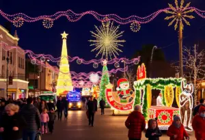 Vibrant Christmas events in Phoenix showcasing community spirit and holiday joy.