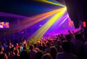 Crowd enjoying live music at a concert in Phoenix