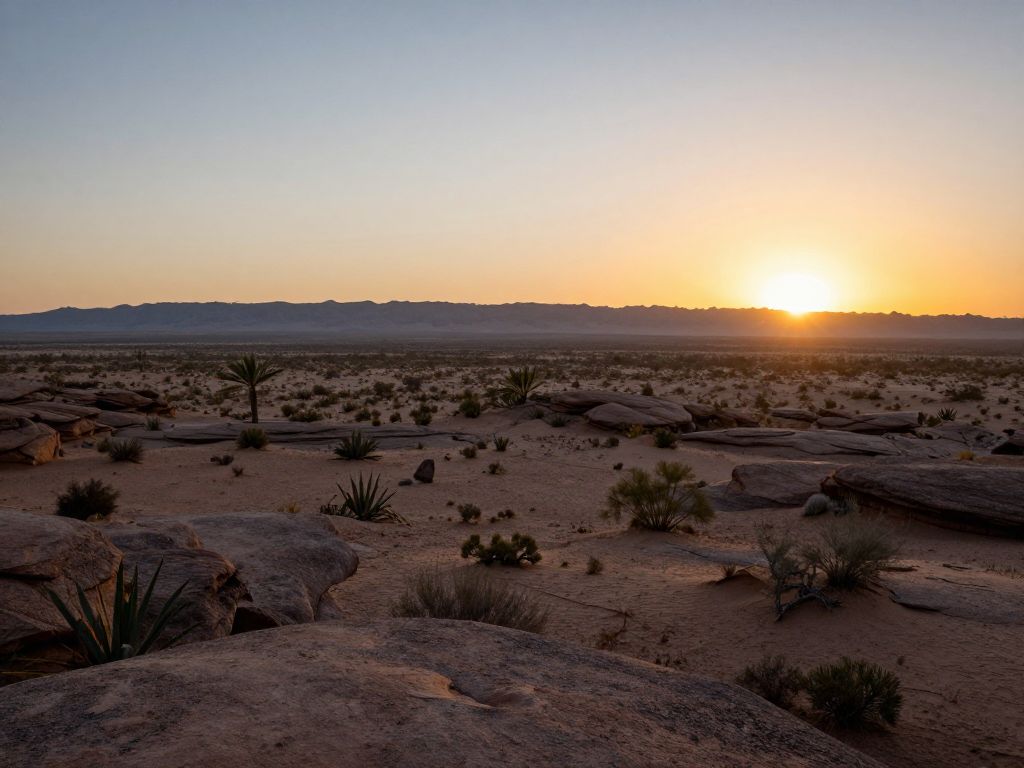 North Phoenix desert landscape view