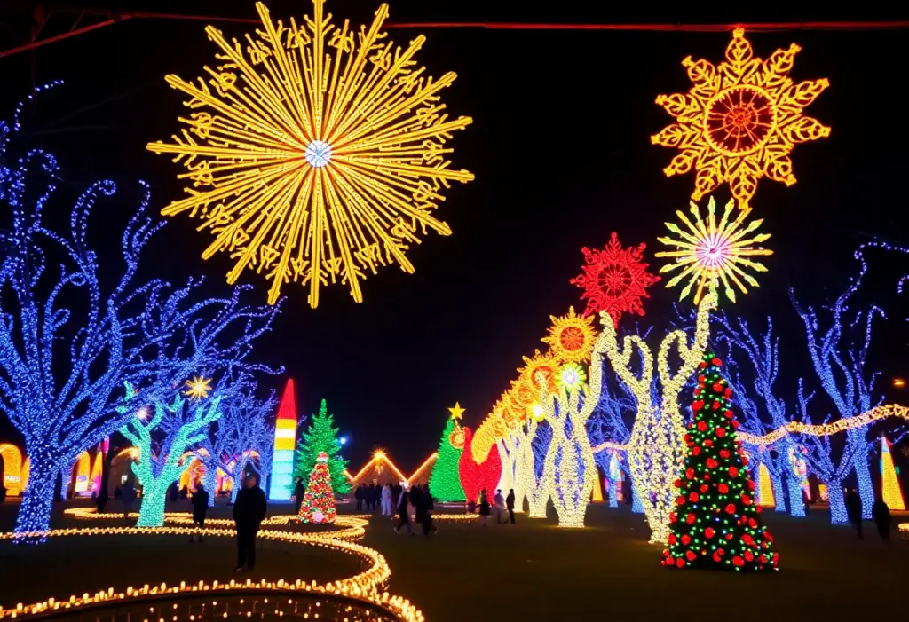 Dazzling holiday light displays in Phoenix, Arizona