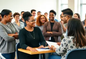 Nonprofit leaders engaged in a workshop for professional development