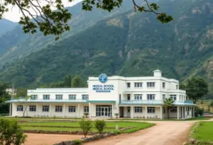 Exterior view of Arizona's first rural medical school branch in Yuma
