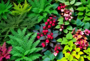 A collection of shade-loving plants suitable for Phoenix gardens.