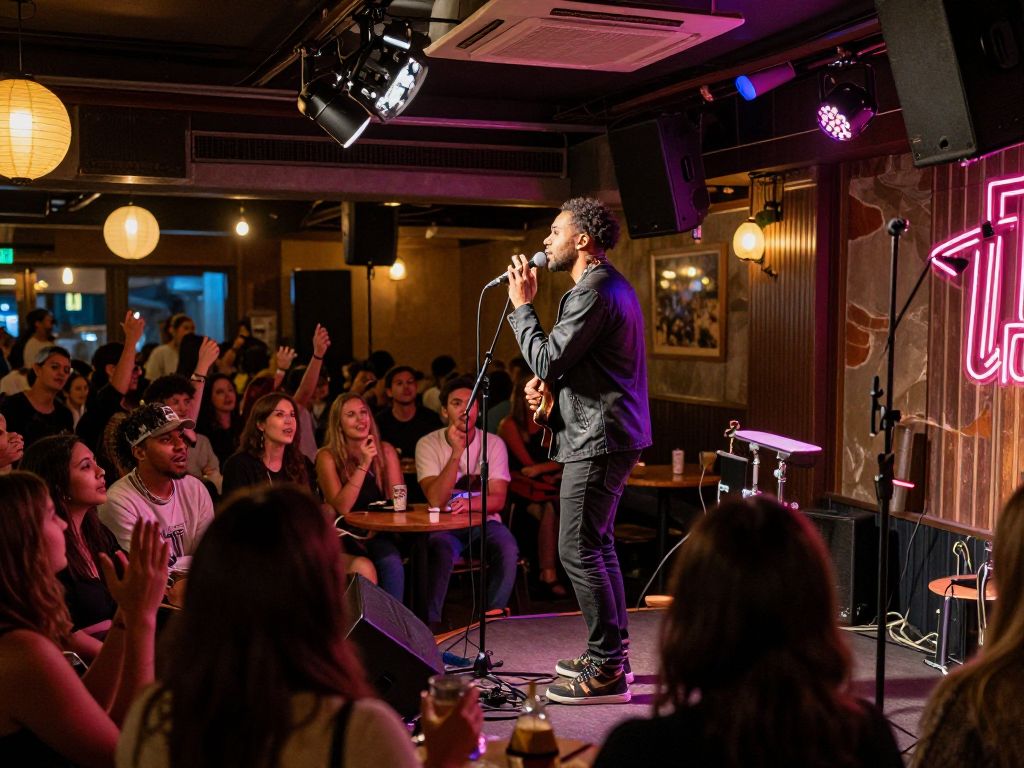 Solo artist performing at LON's at The Hermosa Inn in Phoenix, AZ