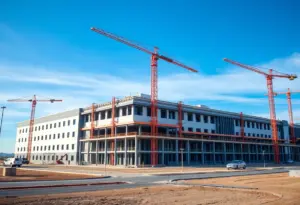 Construction of Strive Pharmacy's new facility in Mesa, Arizona.