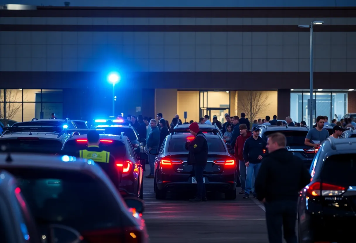 Police investigating a shooting at Tempe Marketplace
