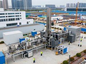 Construction of TSMC semiconductor manufacturing plant in Phoenix