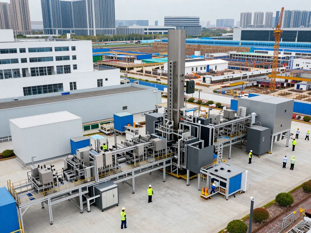 Construction of TSMC semiconductor manufacturing plant in Phoenix