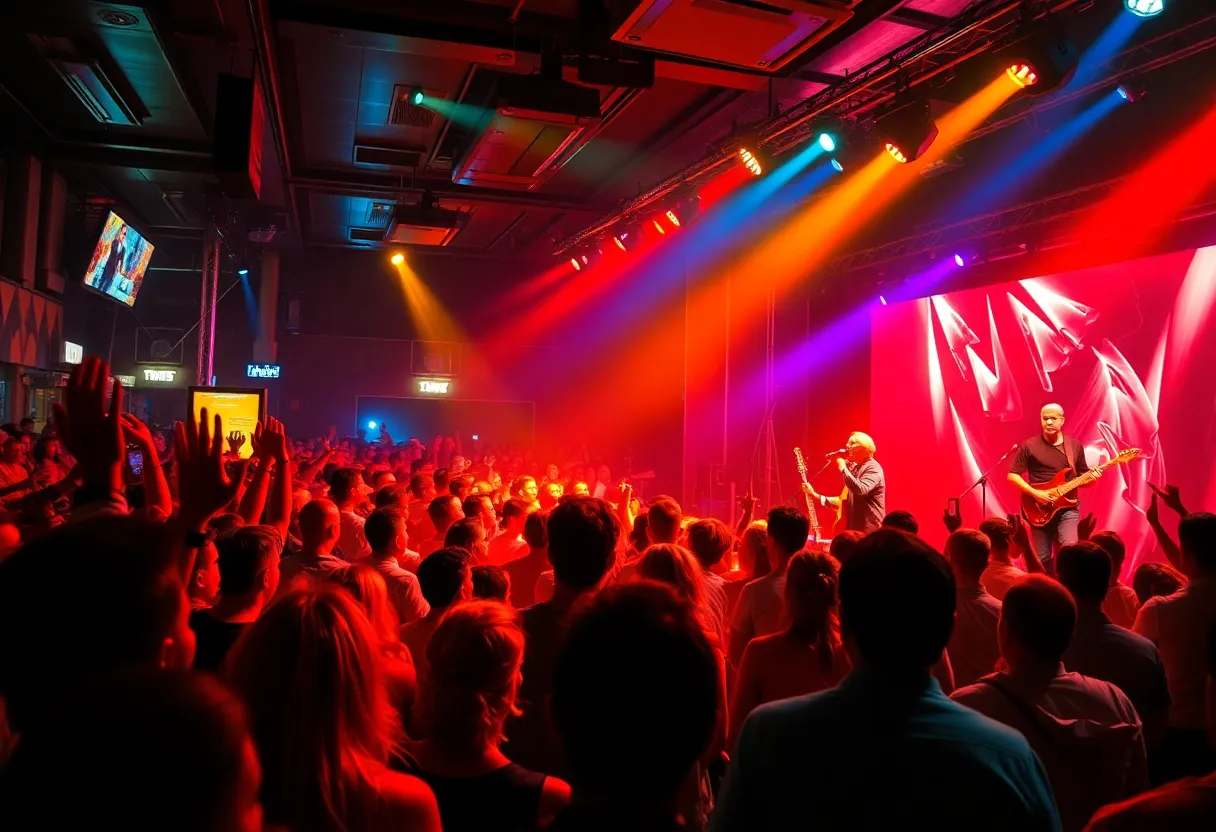 The Bennu and Bush League performing live at 191 Toole, Tucson.