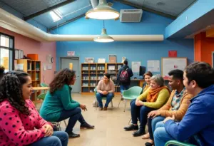 Community support at UMOM New Day Centers