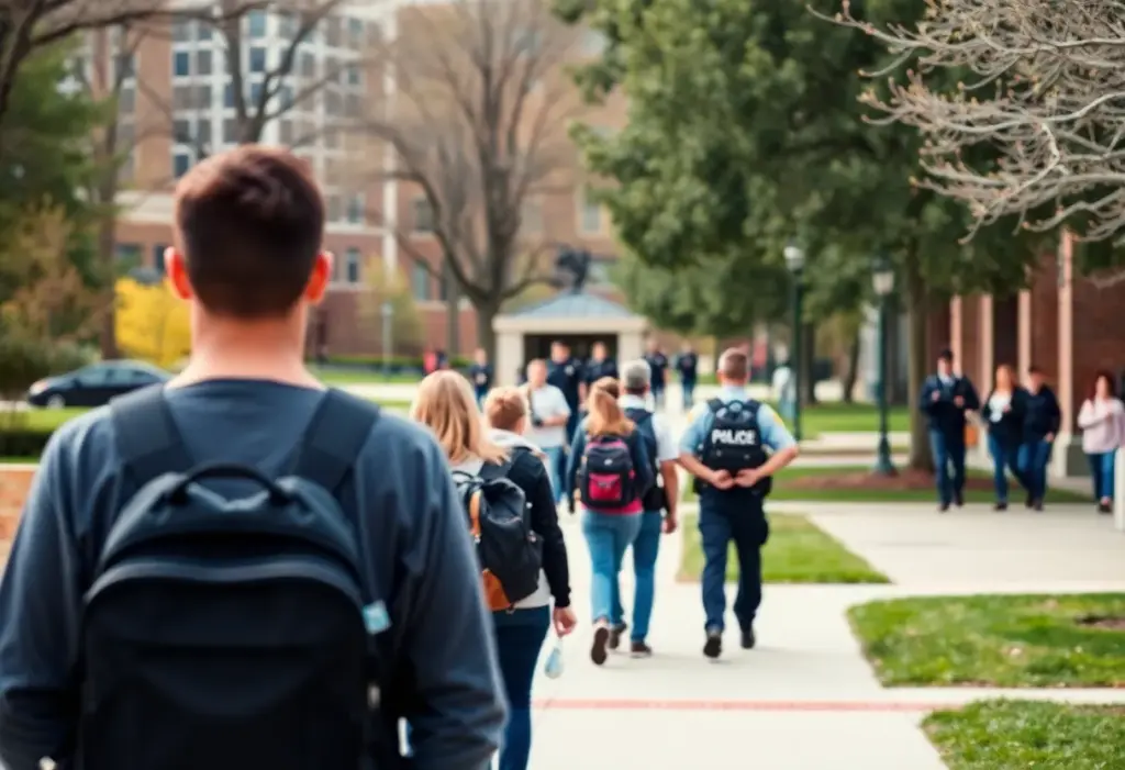 Campus safety measures at the University of Arizona