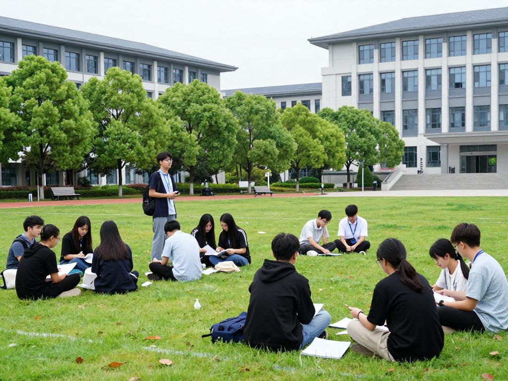 Students collaborating on research projects at the University of Arizona