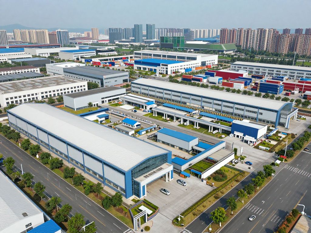 Exterior view of the Warner Commerce Center in Gilbert, AZ.