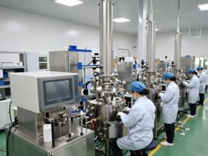 AbbVie manufacturing facility in Tempe showcasing modern pharmaceutical production technology.