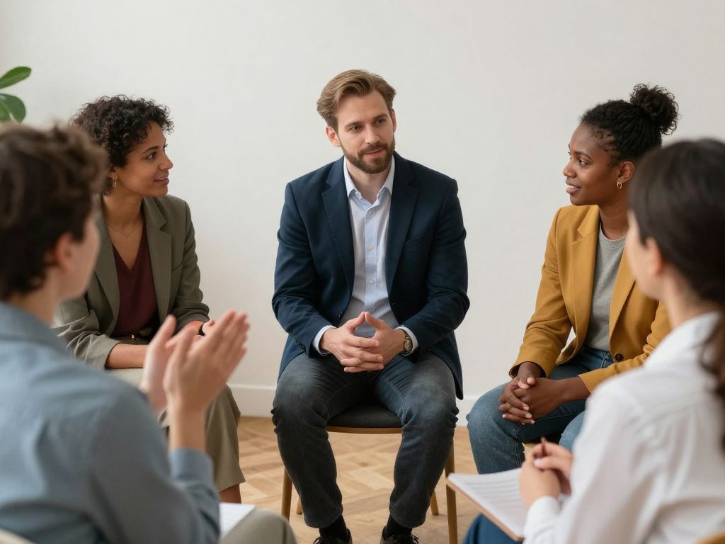 Supportive gathering focused on responsible gambling mentorship in Arizona.