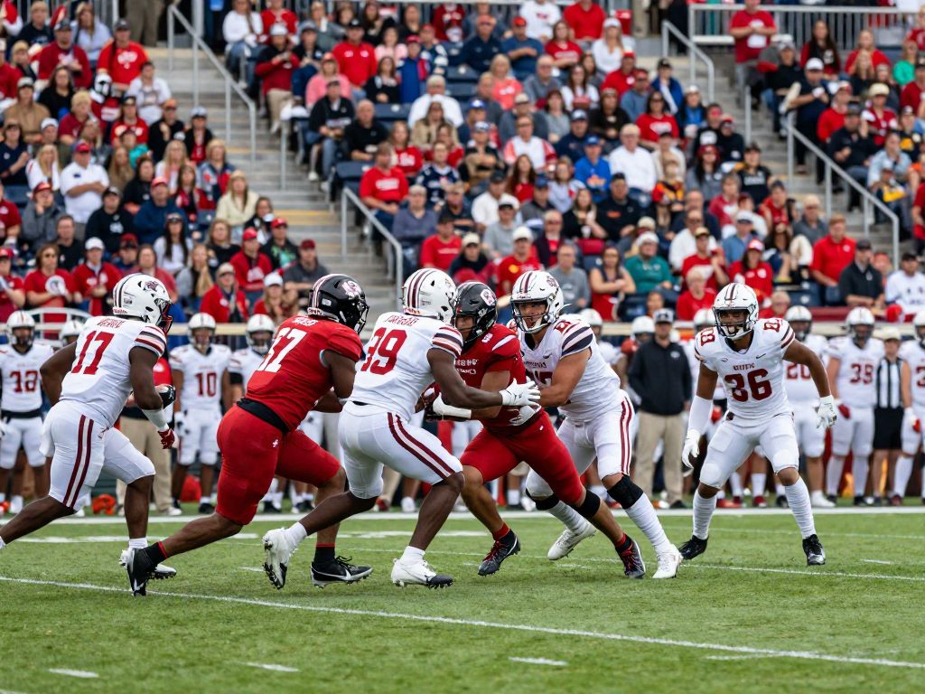 Arizona State University football team celebrating a touchdown