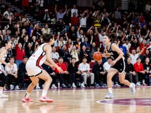 Women’s basketball game between Arizona State and Kansas