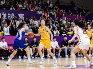 Arizona State Sun Devils women’s basketball team in action against West Virginia Mountaineers.