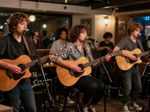 Live performance during the BEAR DOWN BEAR series at Valley Bar in Phoenix