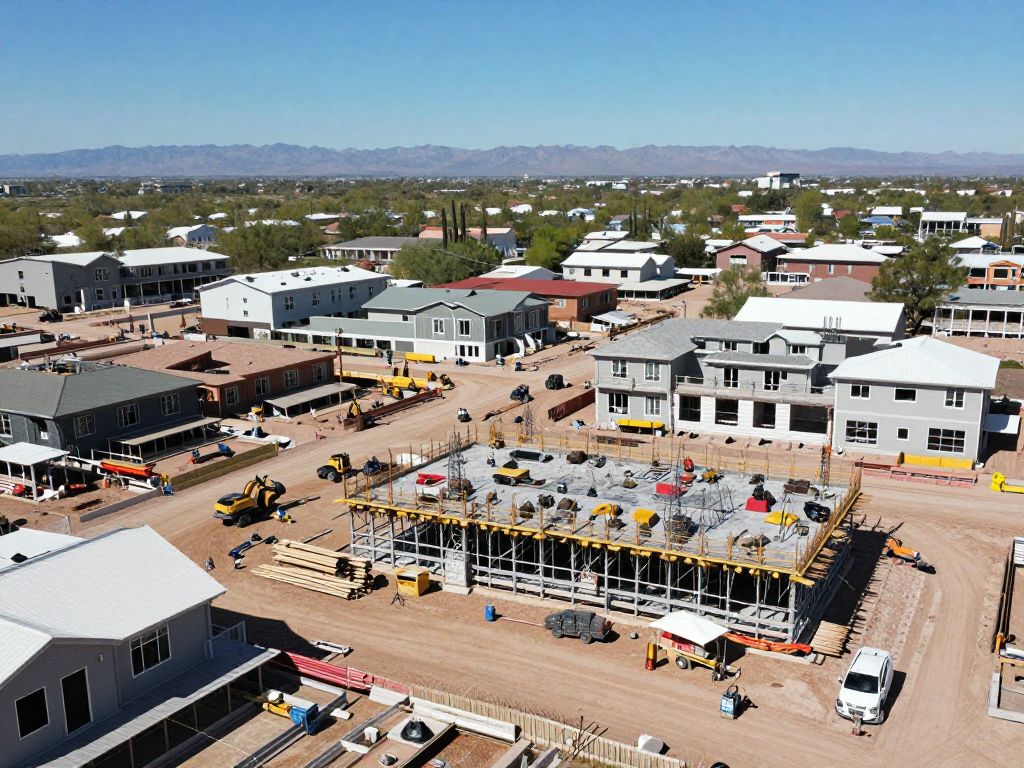 Construction site featuring remodeling activities in Arizona