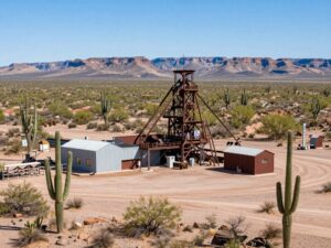 Cactus Mine located in Arizona's Copper Belt, showcasing its mining operations.