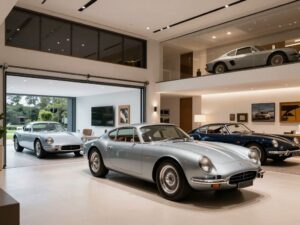 Luxury car-centric home in Phoenix with climate-controlled garage