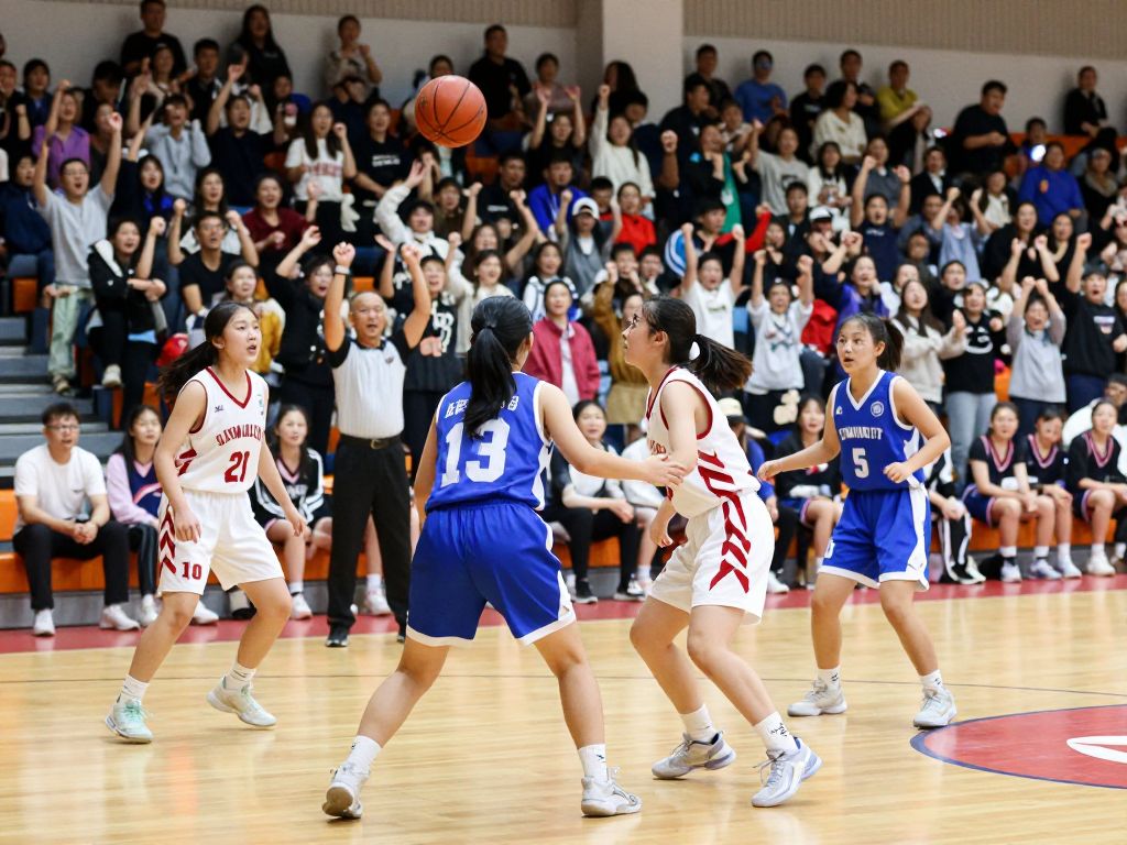 Girls' high school basketball game between Phoenix Christian Cougars and Tanque Verde Hawks.