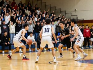 Crater high school basketball teams playing against Eagle Point