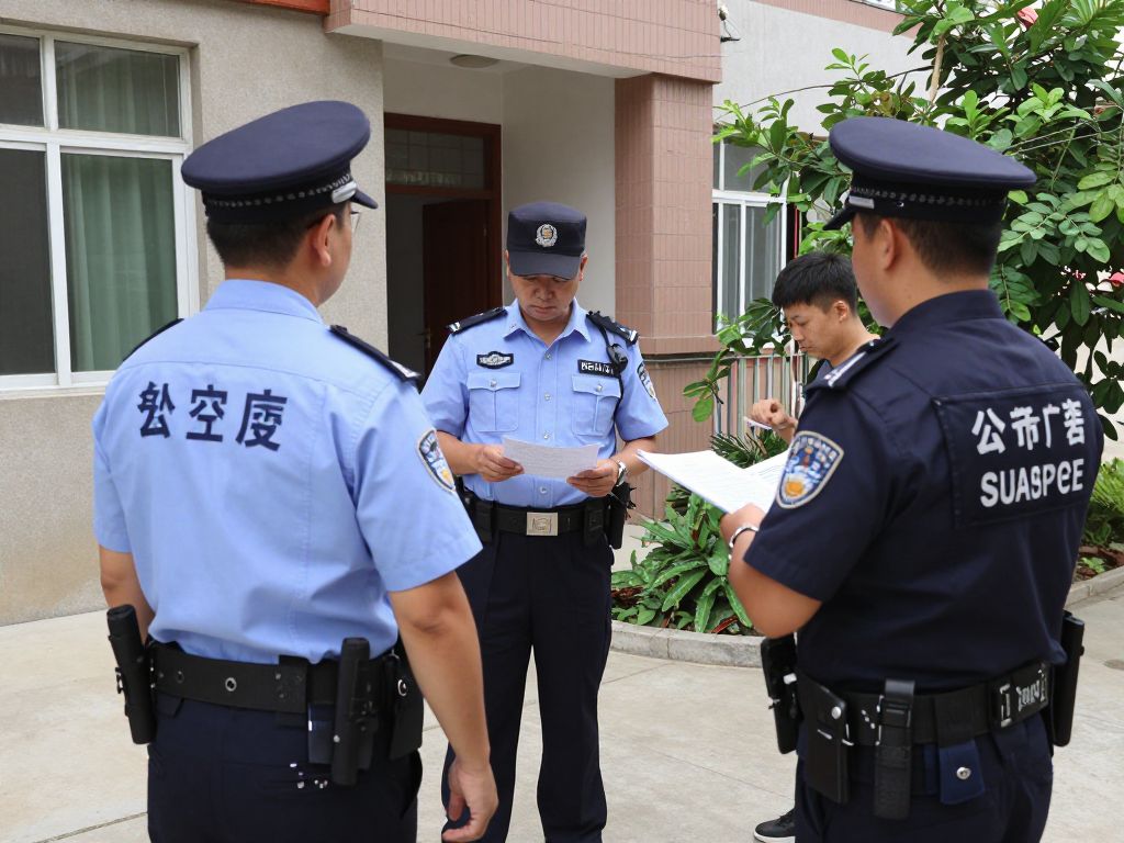 Police officers investigating a shooting scene in El Mirage