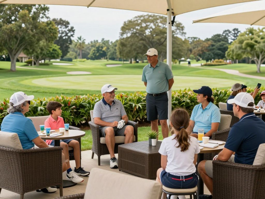 Family Center providing amenities for families at WM Phoenix Open