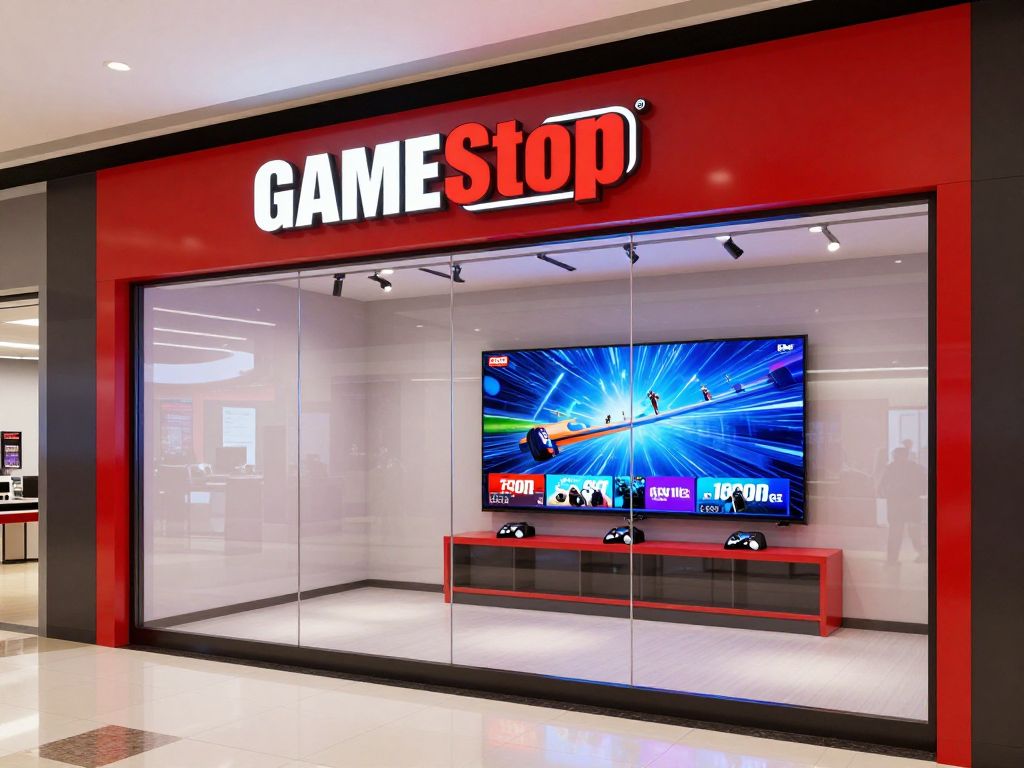 Empty GameStop store in Phoenix reflecting retail changes