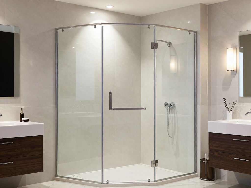 Premium shower door installation in an upscale Scottsdale bathroom