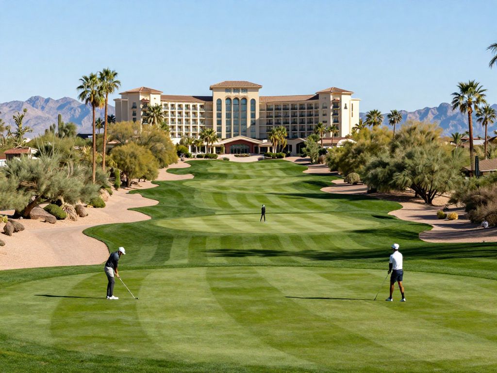 Luxurious golf getaway in Scottsdale, featuring golf courses and accommodations at The Remi.