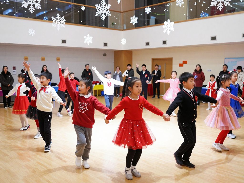 Children attending the Itty-Bitty Winter Ball at the Beuf Community Center in Phoenix.