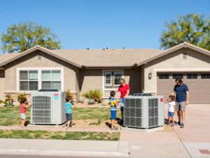 Families in Northern Arizona enjoying a stable housing environment