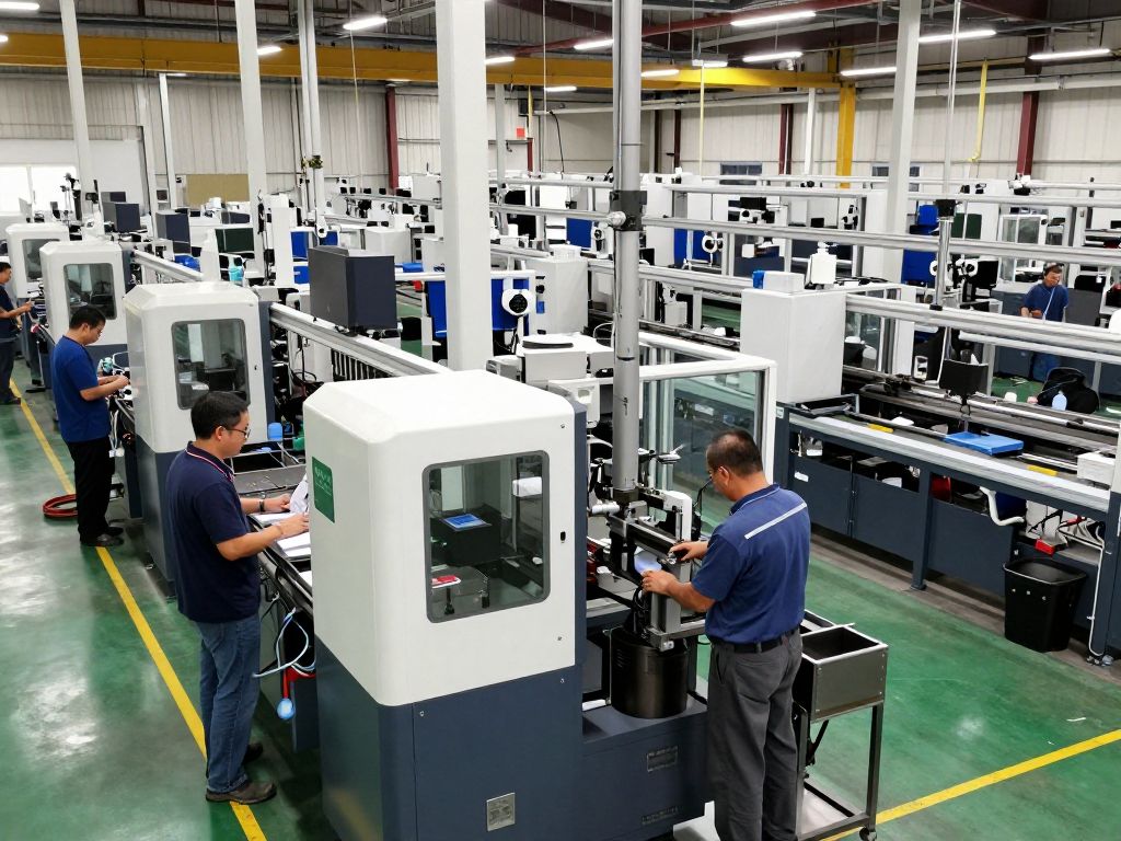 Workers engaged in advanced manufacturing training in Phoenix