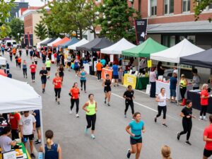 Community enjoying free activities in Phoenix.