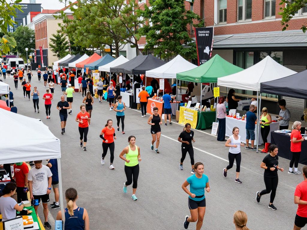 Community enjoying free activities in Phoenix.