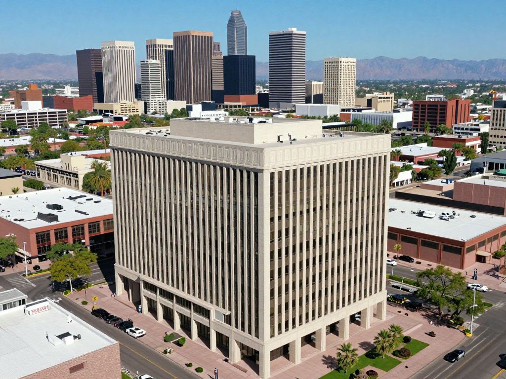Exterior view of Phillips Law Group office in Phoenix, Arizona