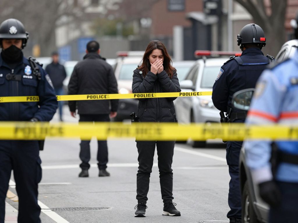 Police tape indicating a crime scene in Phoenix