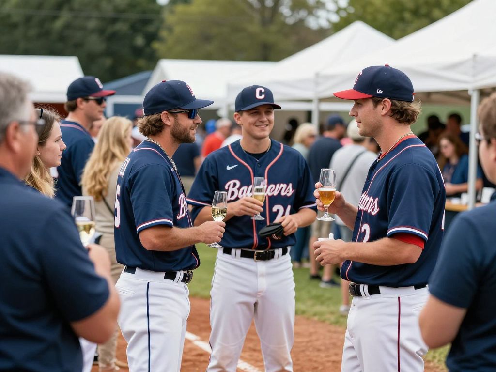Community event featuring baseball and wine in Phoenix