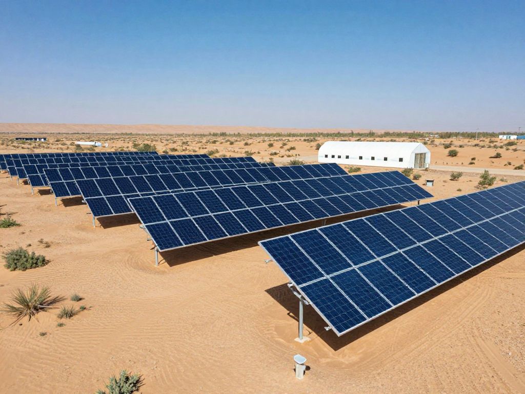 Solar panels and energy storage in Maricopa County