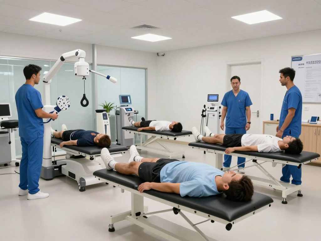 Exterior view of the new sports medicine center under construction in Scottsdale