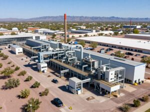 Exterior view of Sunlit Chemical's new manufacturing facility in Phoenix