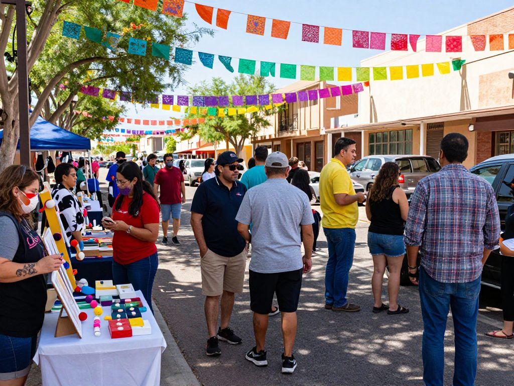 Community members gathered at Tempe Blooms 2026 event