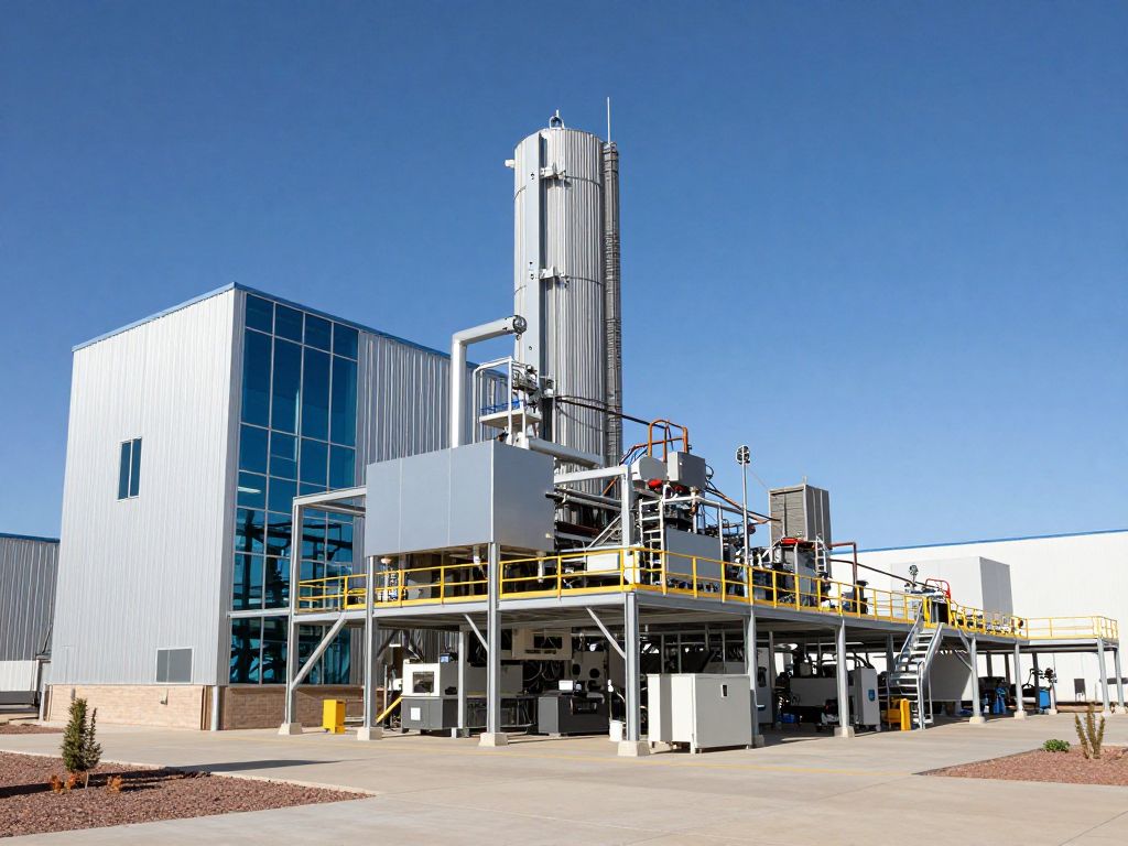 Conceptual image of a semiconductor manufacturing facility in Arizona